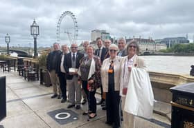 Lee Pitcher welcomed the Royal British Legion to Parliament