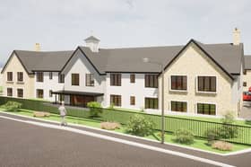 Luxury care home is named as building work gets underway in Doncaster.