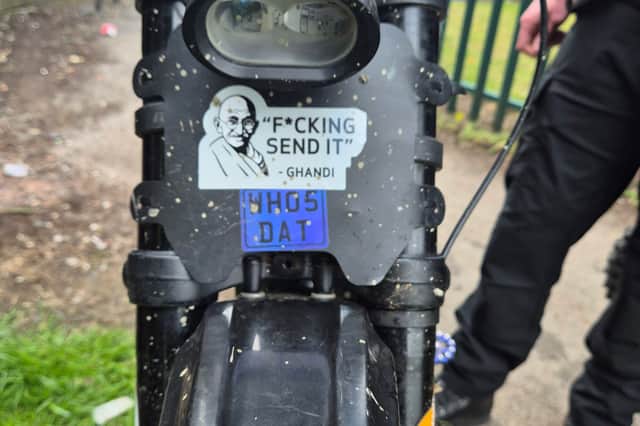 Doncaster police chase down illegal bikers in a day tackling crime