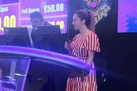 Doncaster MP Sally Jameson called the numbers at a city bingo club