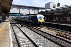 A person was hit by a train earlier this morning. Major disruption, affecting Sheffield rail services, is expected to continue 