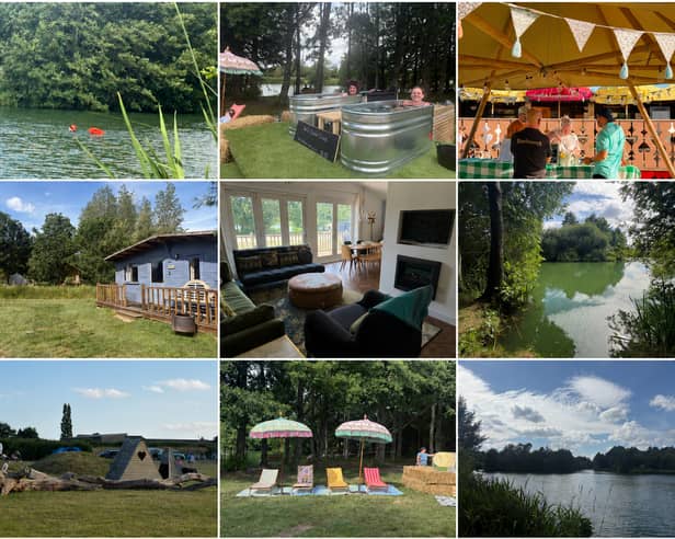 Brook Meadow combines lakeside glamping, wild swimming, cosy woodland lodges and relaxed outdoor spaces, making it a memorable countryside escape in Leicestershire.