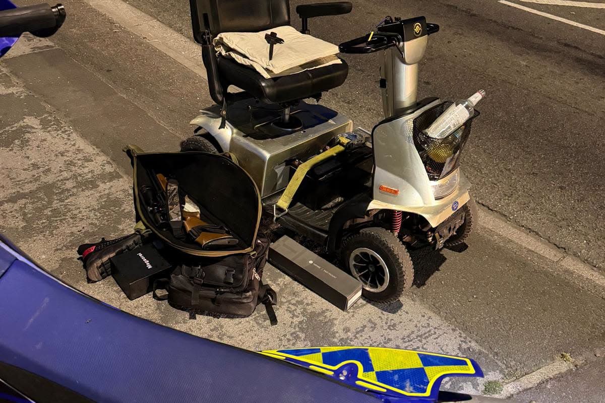 Police arrest gunman on mobility scooter shooting wildlife in Doncaster