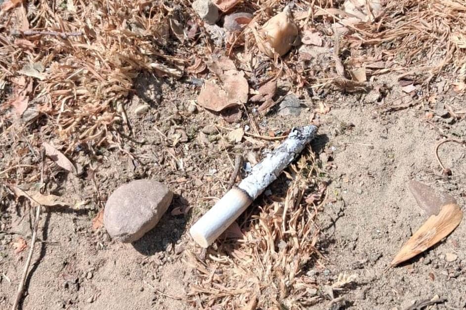 Warning after discarded cigarette end found on tinder dry Doncaster moor