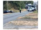 Emergency services were called to Tudworth Road this morning.