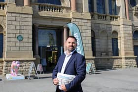 The new Editor of the Doncaster Free Press, Ben Green