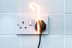 South Yorkshire’s remarkable rate of electrical fires…with one in every 415 homes suffering.