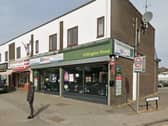 The raider struck at the Go Local Costcutter store in Edlington.