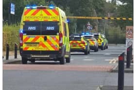 Emergency services were called to The Dome on Saturday afternoon. 