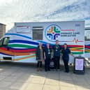 Primary Care bus at Lakeside Village