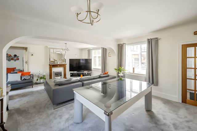 The generous lounge and dining area creates a flexible space for everyday family life