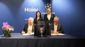 Haier has announced a major four-year global partnership with UEFA Champions League, in a move set to bring the world of elite football even closer to consumers.