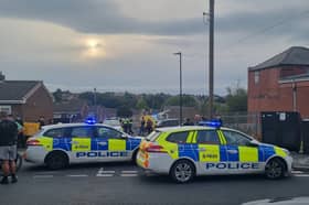Emergency services are at the scene in Mexborough