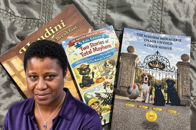 Doncaster author Lisa Davis‑Isaacs.