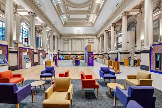 The new seating area at NatWest