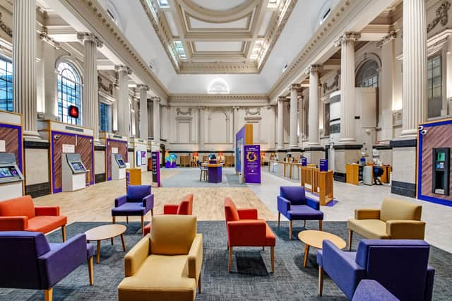 The new seating area at NatWest
