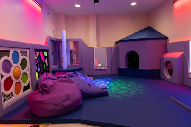 An example of a sensory room.