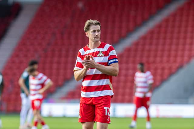  Defender Neill Byrne reflects on a disappointing afternoon for Doncaster Rovers at AFC Wimbledon