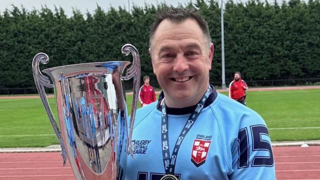 A local rugby league player from Doncaster says he is ‘over the moon’ to have been selected to play for England in this year’s Physical Disability Rugby League World Cup.