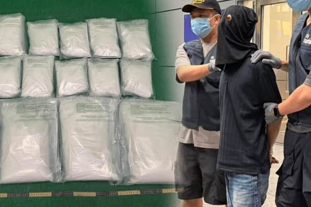 Police in Hong Kong arrested Paul Squire over a £1.5 million drug smuggling plot.