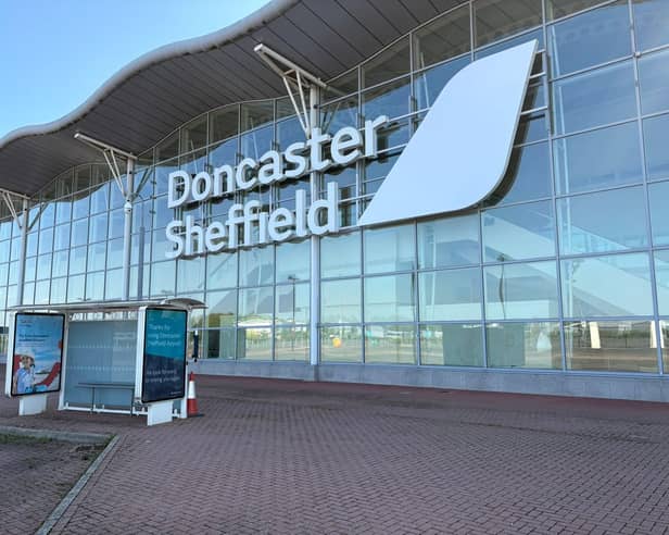 Doncaster Sheffield Airport.