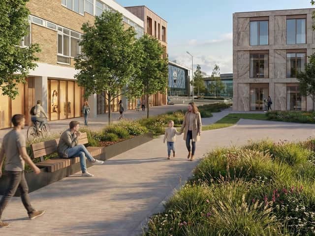 The shared image of what Waterdale could look like in the future. An open space to the right-hand side appears to further fuel speculation that the building will be demolished.