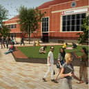 Artist impressions released in 2017 ahead of the regeneration of Doncaster Station.