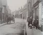 An early view of Crowle High Street