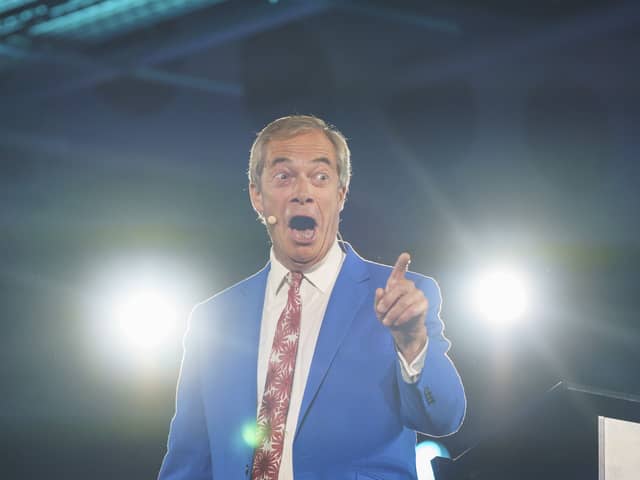 Reform UK leader Nigel Farage