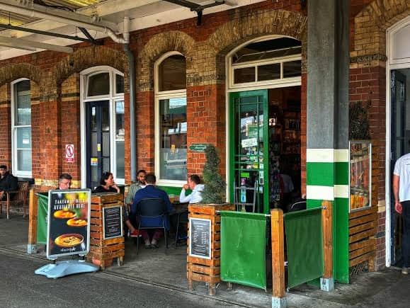 The Draughtsman Alehouse at Doncaster railway station.