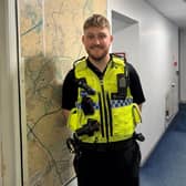 Response officer PC Elliot Wagstaff