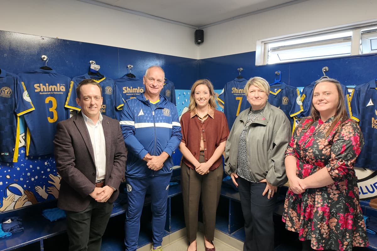 City MP welcomes Doncaster football club's new floodlights