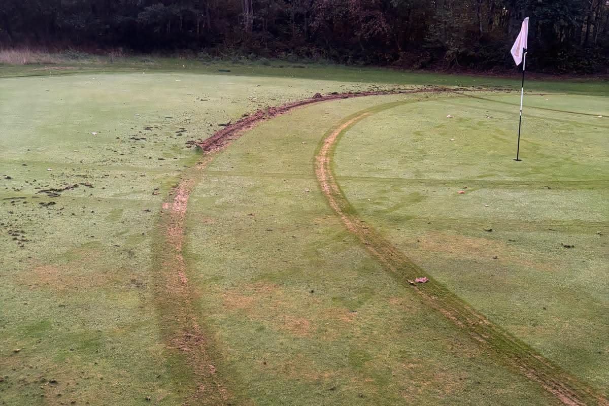 Golfplatz in Doncaster bei schockierendem Angriff von Rowdys verwüstet
