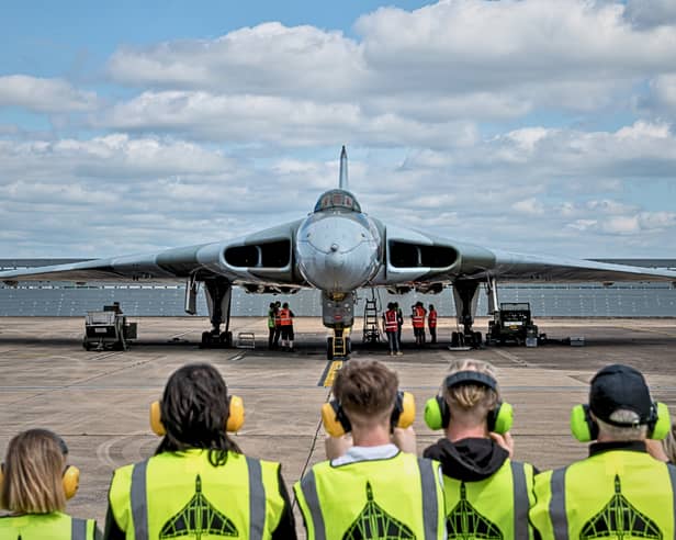 Vulcan XH558 will howl for Halloween