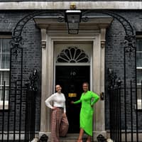 Doncaster stars of The Traitors take adoption campaign to Downing Street