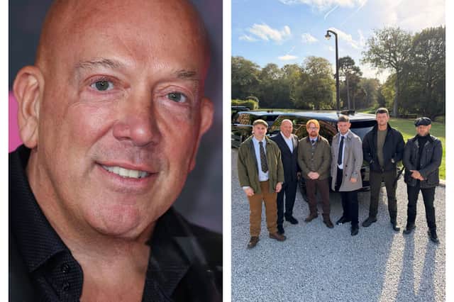 TV and film tough guy Terry Stone has been filming in Doncaster.