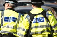 Police flooded Sandall Beat Woods with officers.
