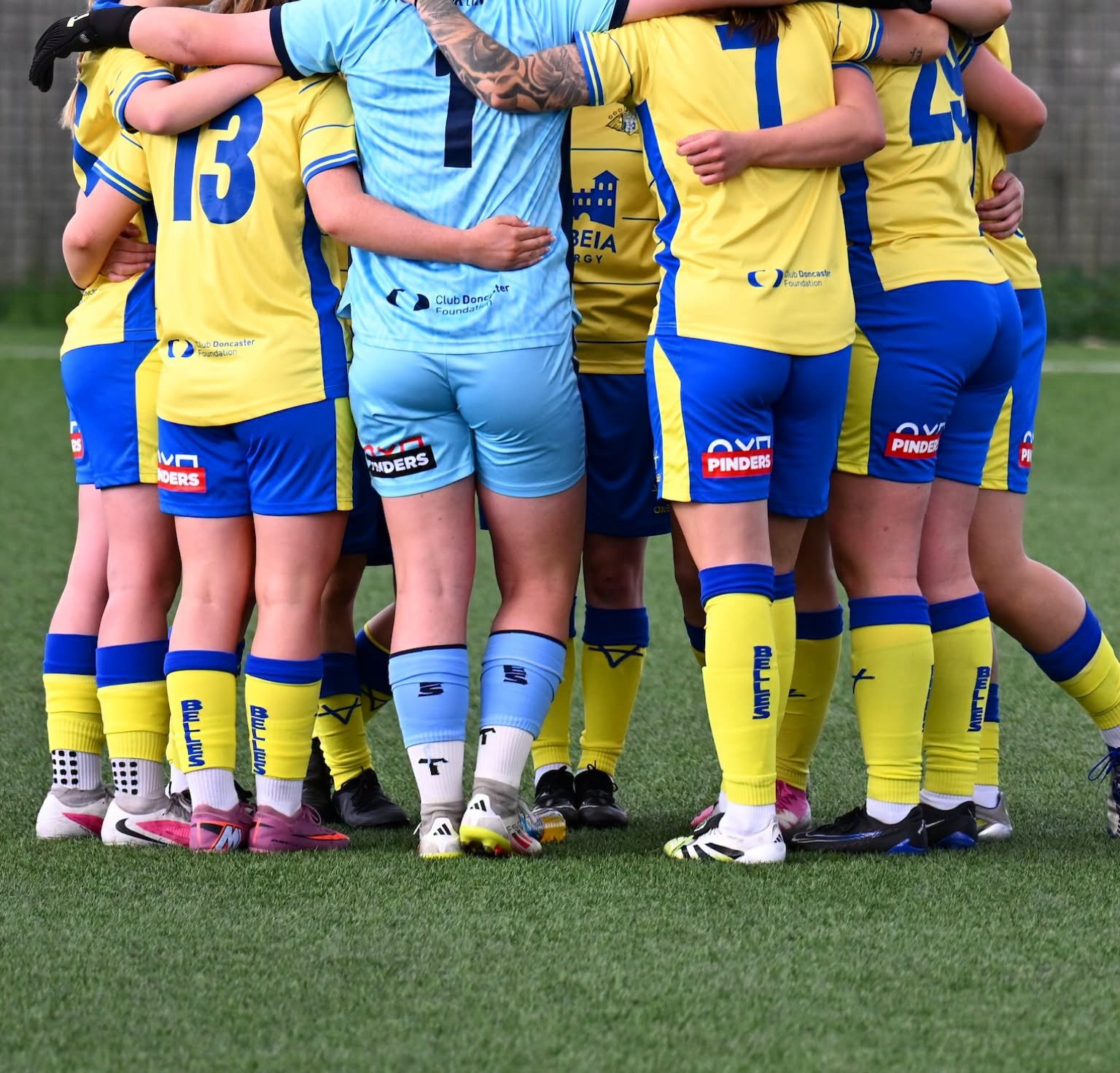 Three Doncaster Belles players in hospital after horror match injuries