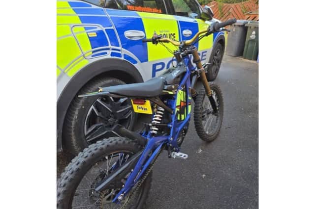 Police have seized the vehicle