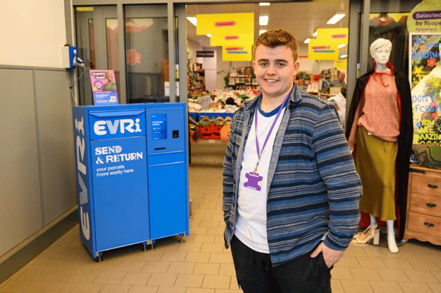 The Evri locker has been installed at Scope in Doncaster.