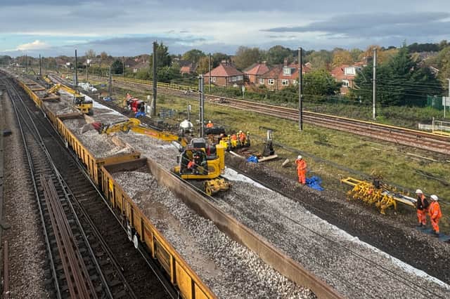 A series of works are taking place north of Doncaster