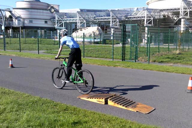 The track is near the Dome.