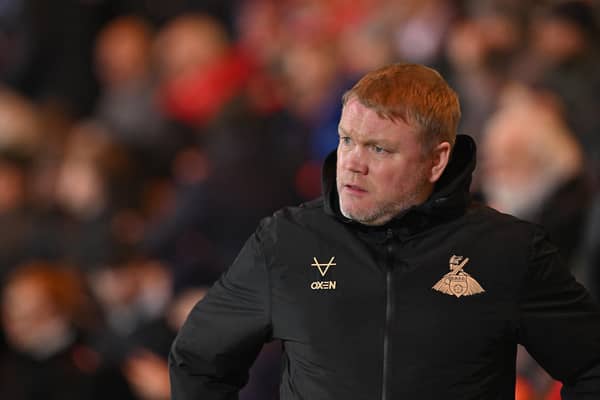 Grant McCann was left furious with the fourth official as a key decision went against his team.