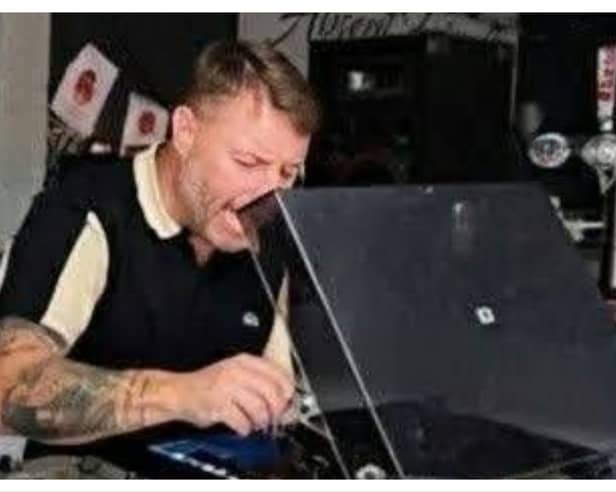 Northern Soul DJ Nath Omar.