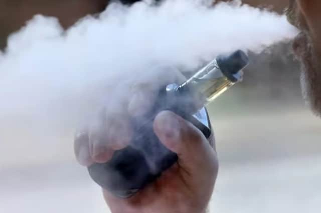More than 300 people in Doncaster were given vapes to help quit smoking.