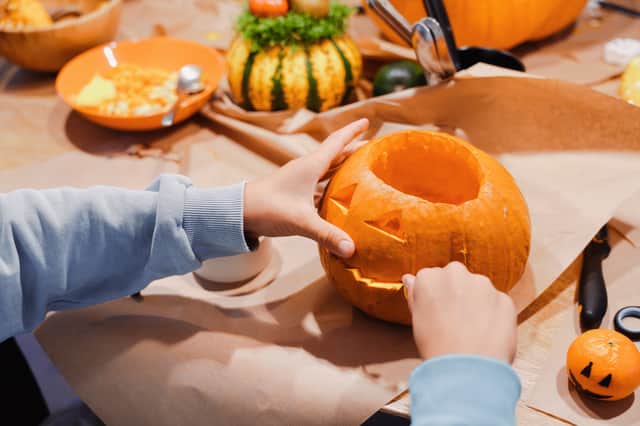 Pumpkin carving will be at the Corn Exchange.