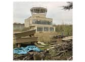 The control tower at the former RAF Lindholme.
