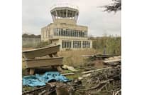 The control tower at the former RAF Lindholme.