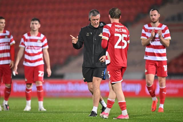 Doncaster Rovers were beaten by Stockport County on Tuesday night.