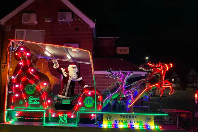 The sleigh is back for another year of festive fundraising.